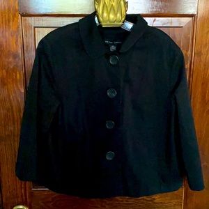 Black Cotton Jacket , L